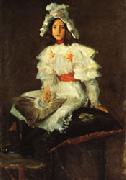 William Merritt Chase Girl in White china oil painting artist